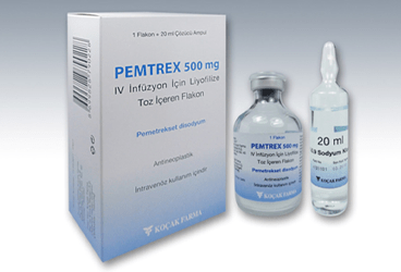 PEMTREX 500 MG IV INF. ICIN LIYOFILIZE TOZ ICEREN FLAKON